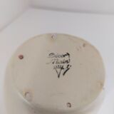 Amphora shaped vase in Art enamels signed