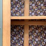 Parisian solid oak wardrobe 1960