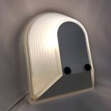 Pair of vintage Prisma wall lights, space age Memphis 80s, bedside night light