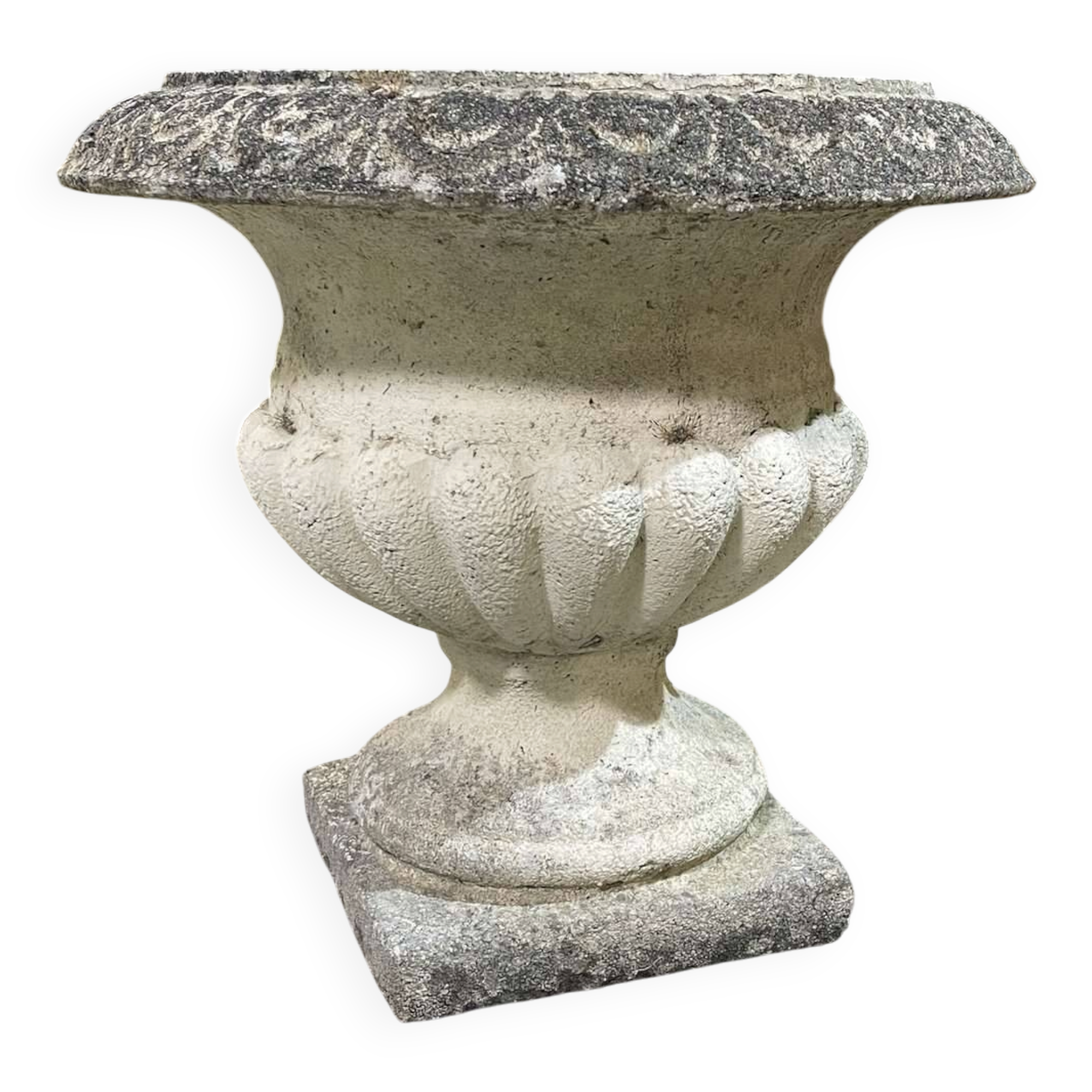 Médicis en pierre reconstituée des années 70