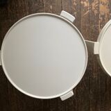 Pull-out tables Italian design 1960 Kastilia space age