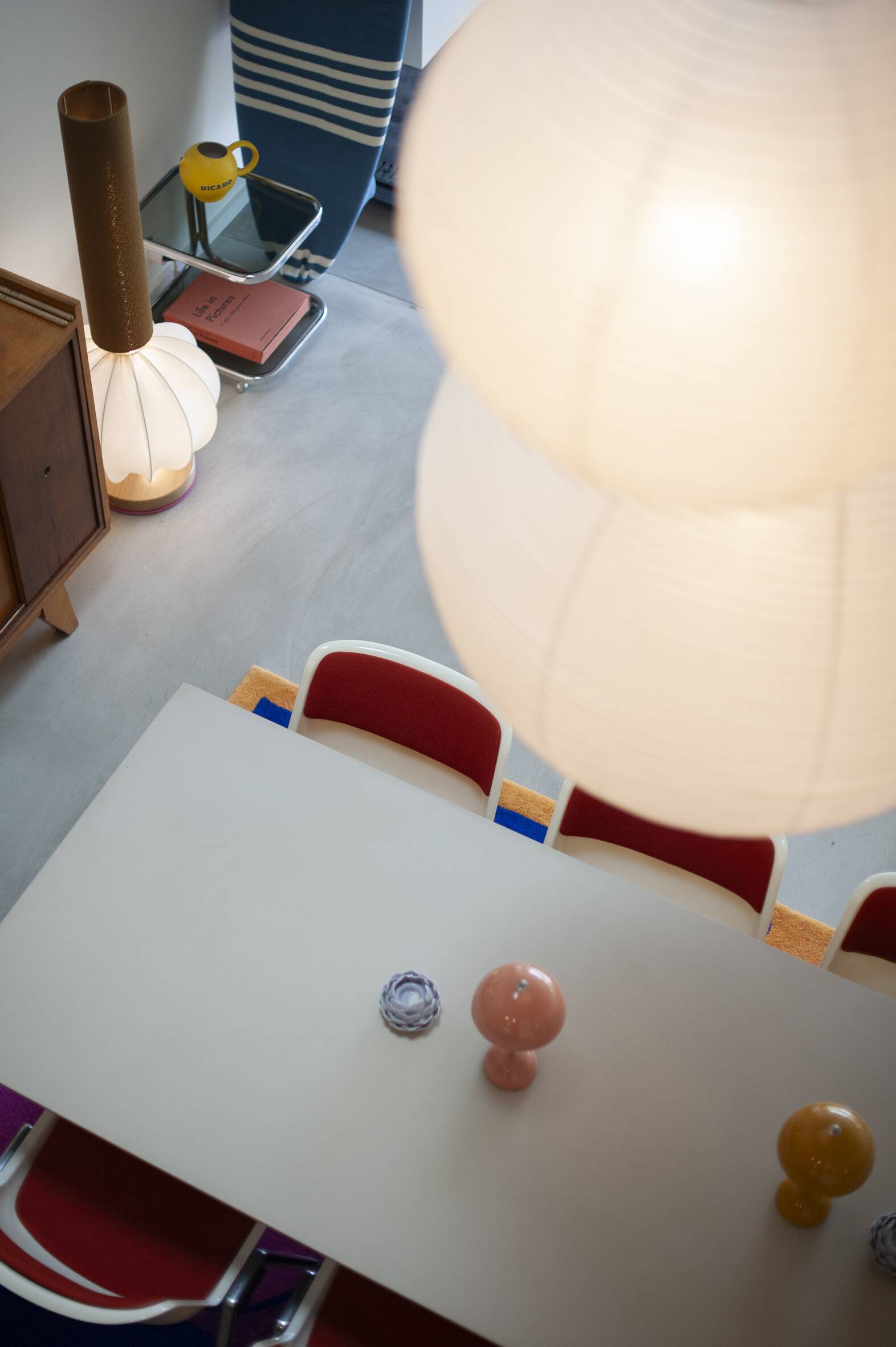 Lampadaire Mima #2, années 2000, Coton / Angélique Delaire /