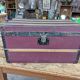 Antique travel trunk