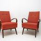 Pair of mid century bentwood armchairs by Jaroslav Šmídek, 1960s
