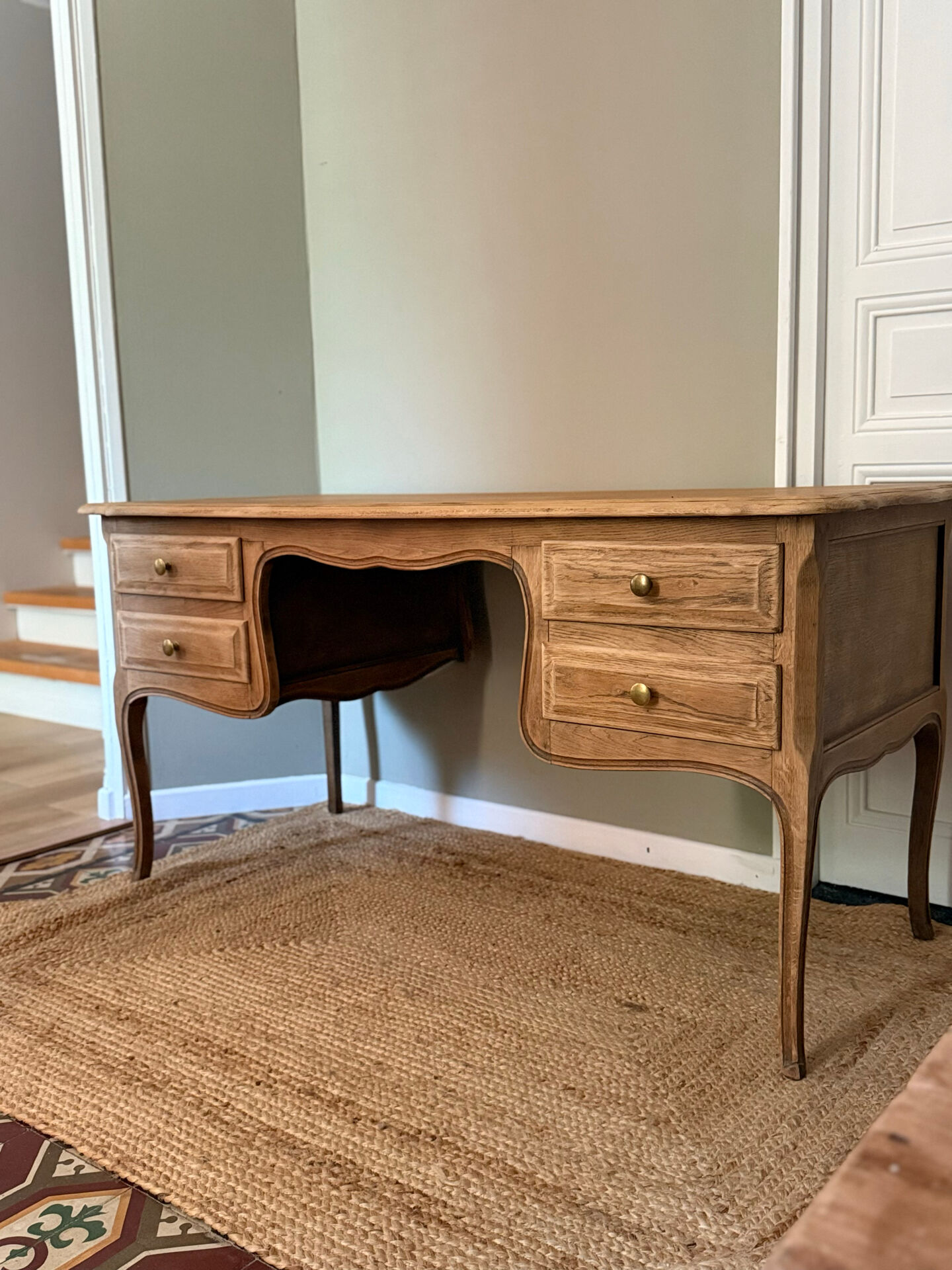 Bureau de ministre en chêne