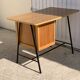 Vintage wood and formica desk 1950