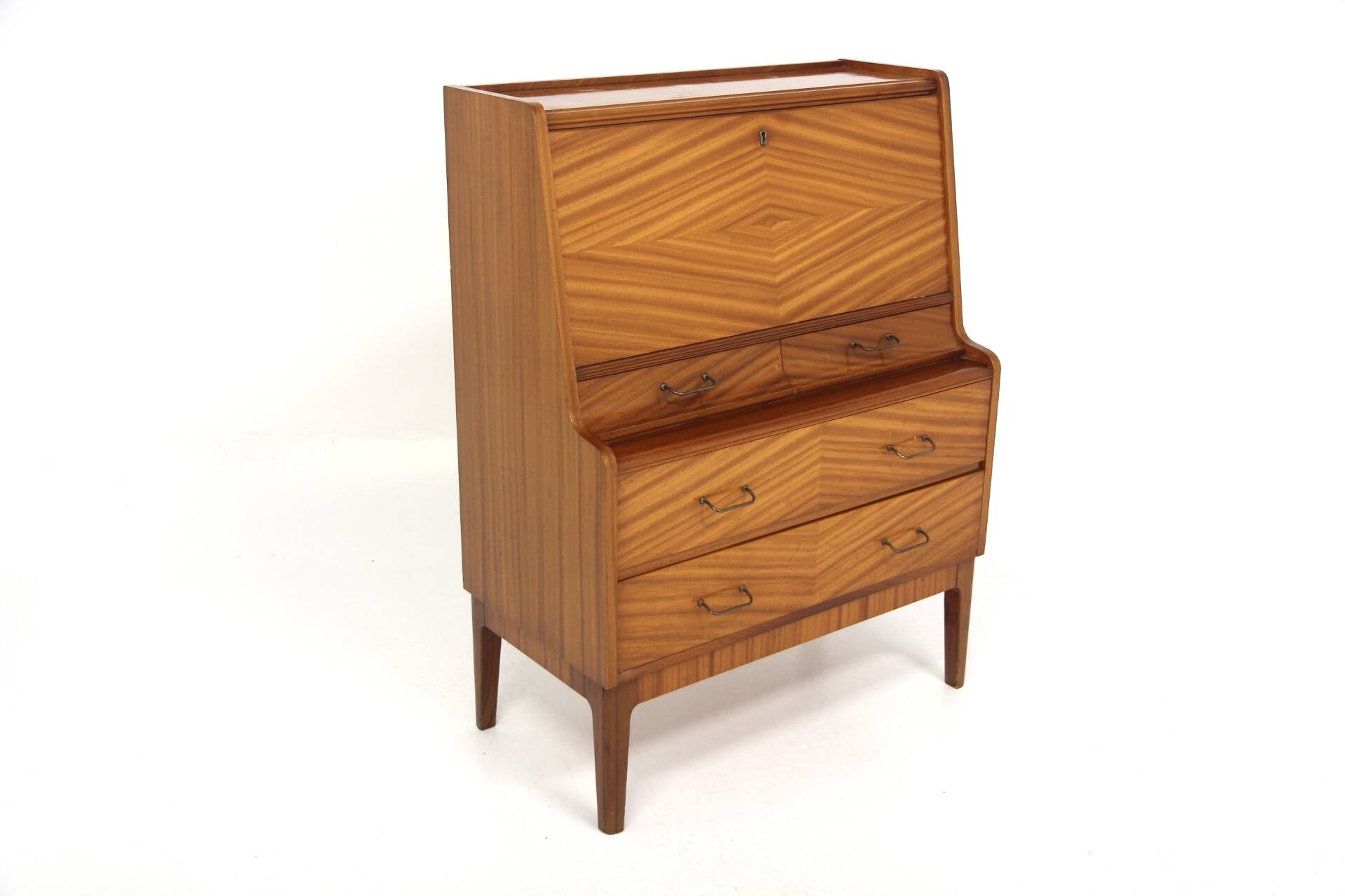 Scandinavian mahogany secretary, Sweden, 1960
