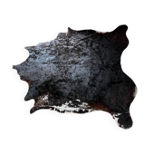 Brown cowhide rug, 2.30m