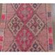 Pink Beige-Blush Vintage Turkish Hand-Knotted Runner 72x365