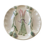 Vintage asparagus plates