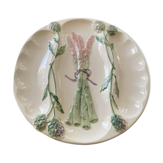 Vintage asparagus plates