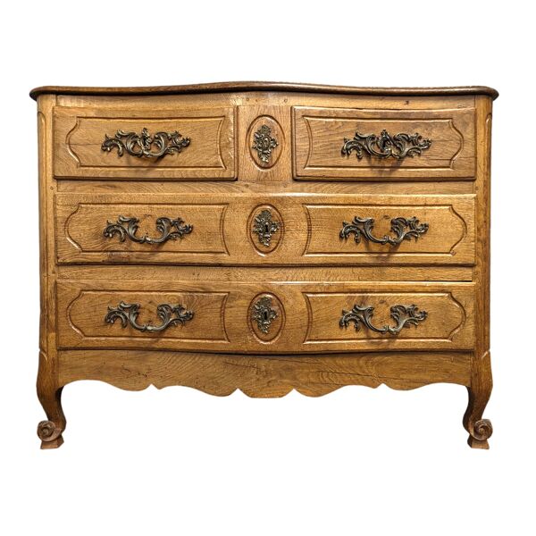 Commode d'époque Louis XIV en chêne