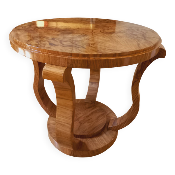 Guéridon rond Art Déco 1930