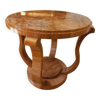 Round Art Deco pedestal table 1930
