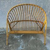 Rattan headboard
