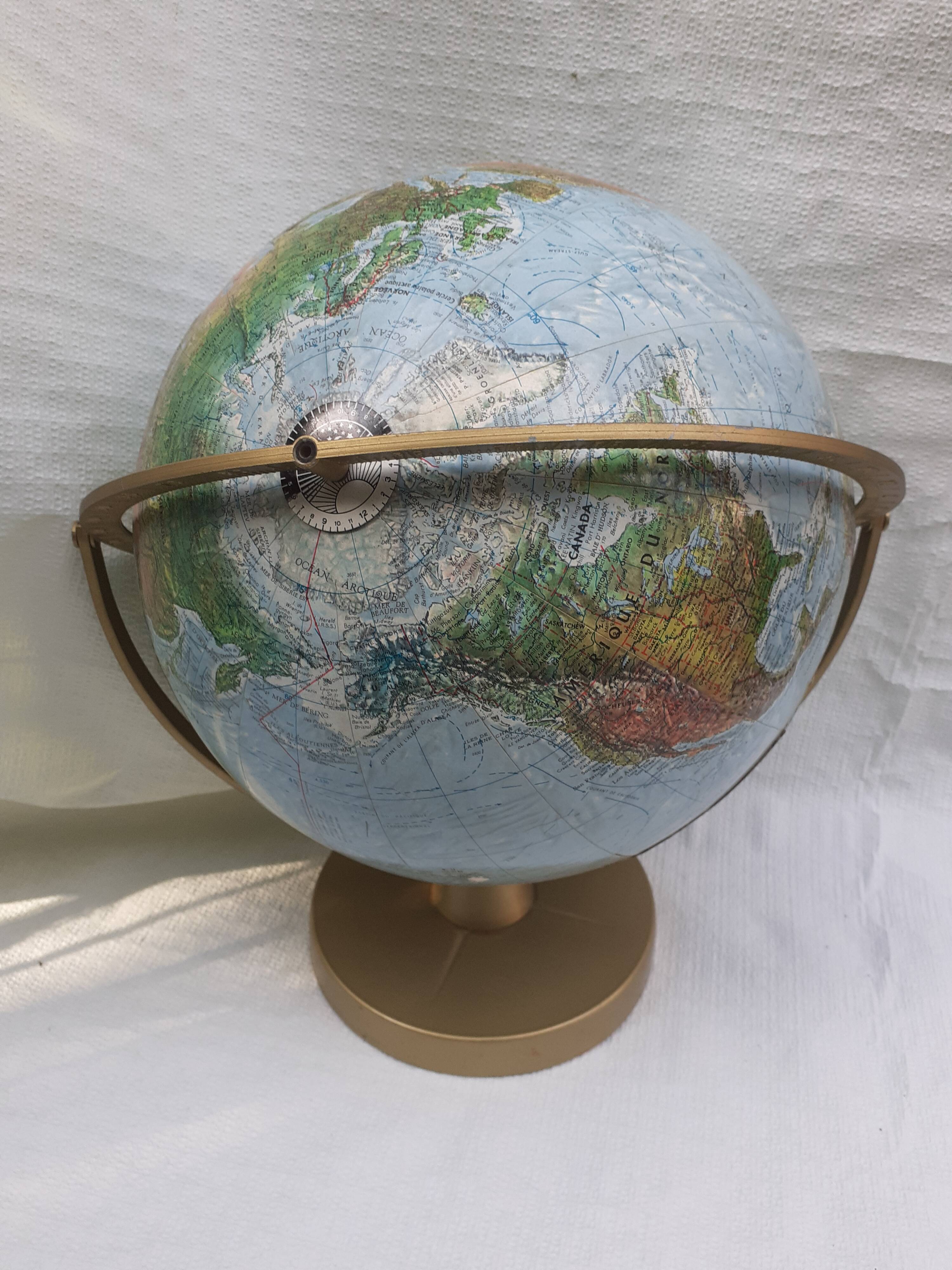 Vintage globe