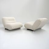 Pair of Armchairs by Giuseppe Munari for Poltrona Munari, 1970