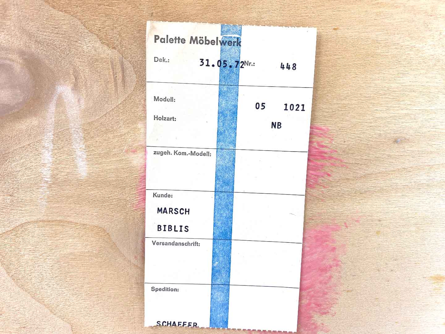 Vintage palette möbelwerk sideboard