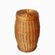 Vintage wicker laundry basket