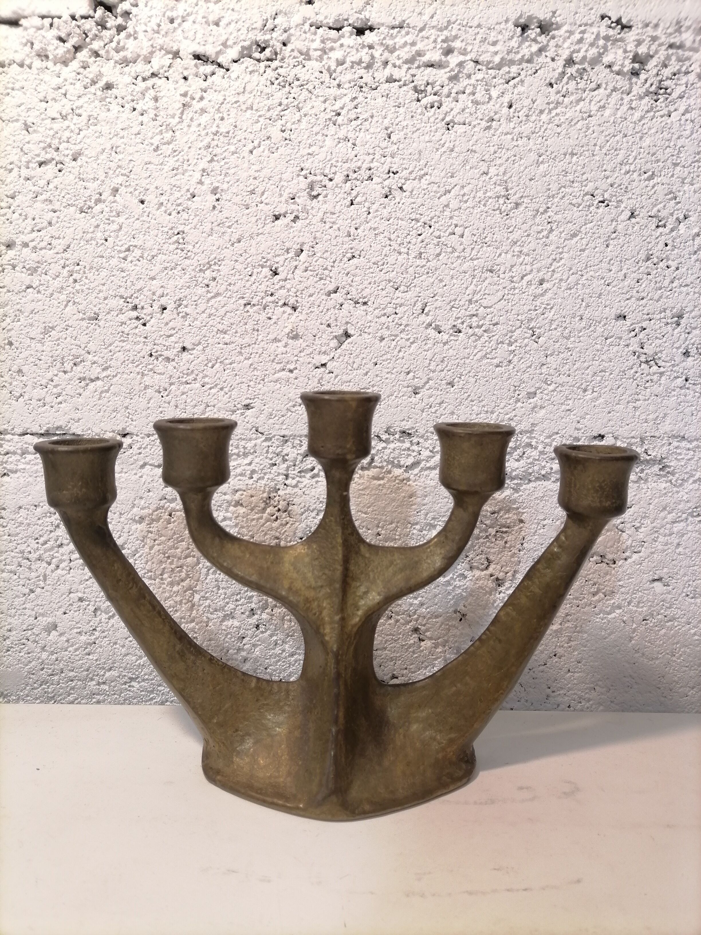 Bronze chandelier 1960