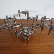 Candleholders by Ceasar Stoffi & Fritz Nagel for BMF, 1960s, Set of 10