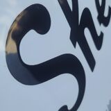 Shell enamelled plate