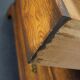 Commode anglaise en chêne début XXe siècle