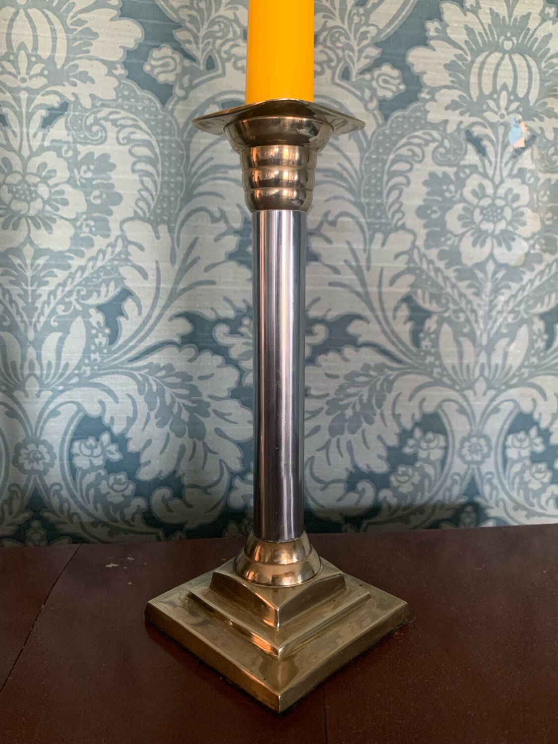 Pair of candlesticks / torches
