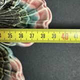 Majolica oyster plate