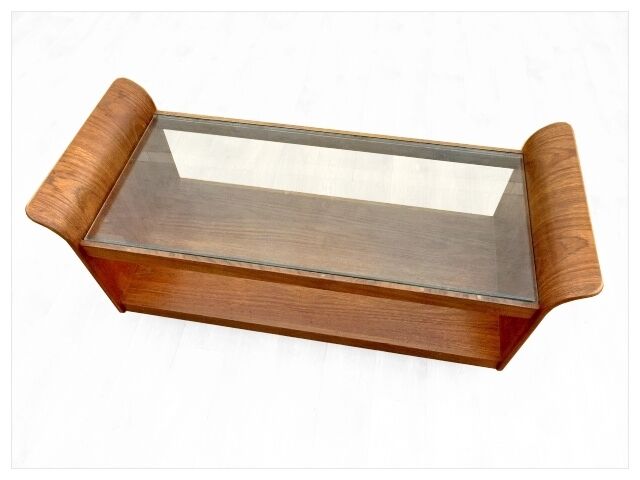 V. Wilkins G-plan teak tulip coffee table 1960