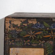 Antique Chinese chest painted in pine wood – China, circa 1900