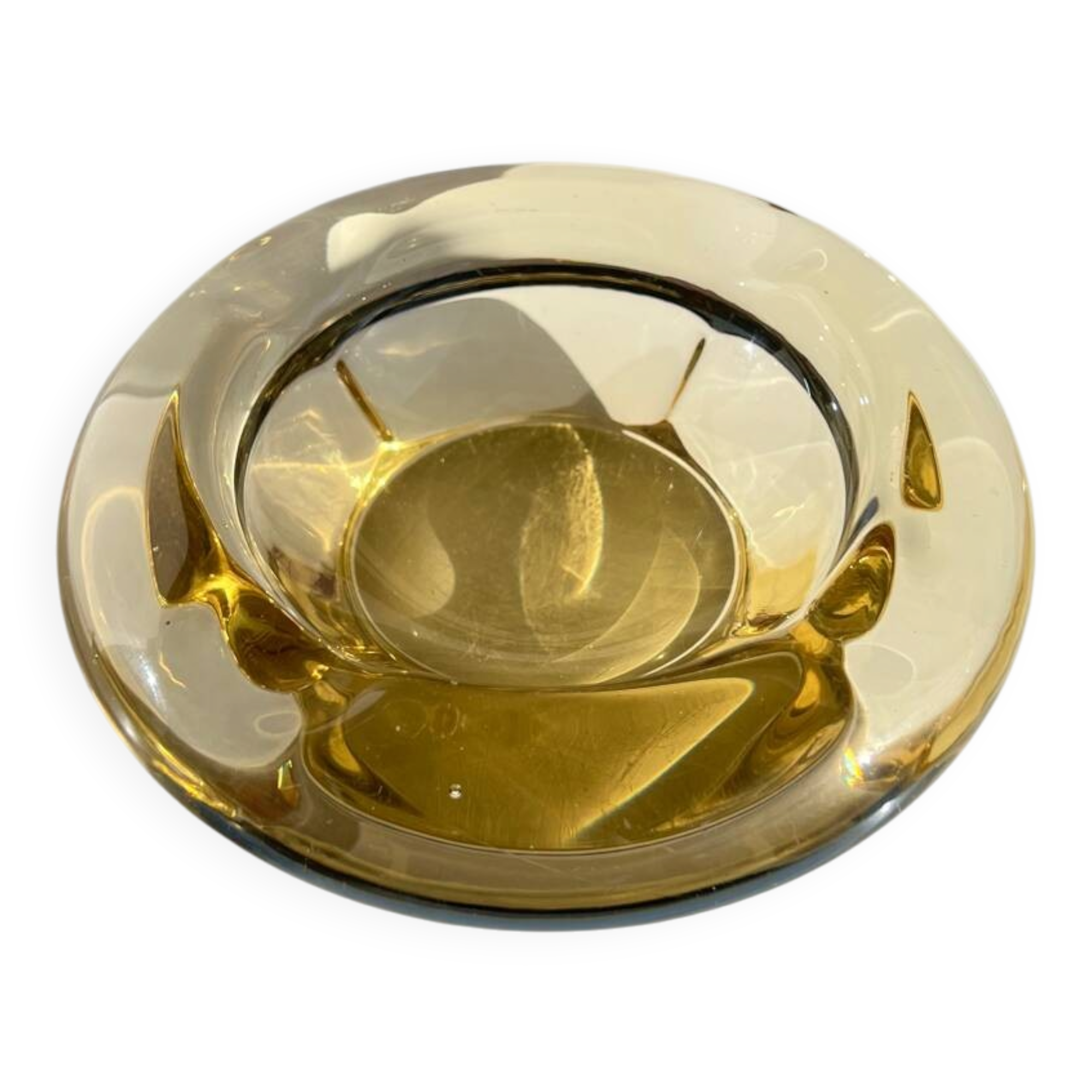 Murano glass ashtray / pocket emptier