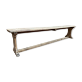 Ancien banc de ferme en chêne