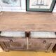 Rustic buffet