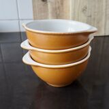 Set of 3 ceramic ear bowls