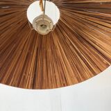 Vintage rattan hanging lamp