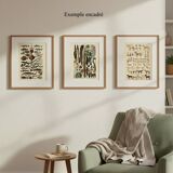 Gravure ancienne - 1923 - Insectes utiles et nuisibles par A. Millot