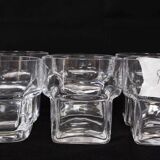 Glass service for 6, 17 pieces Sergio Asti for Arnolfo di Cambio.