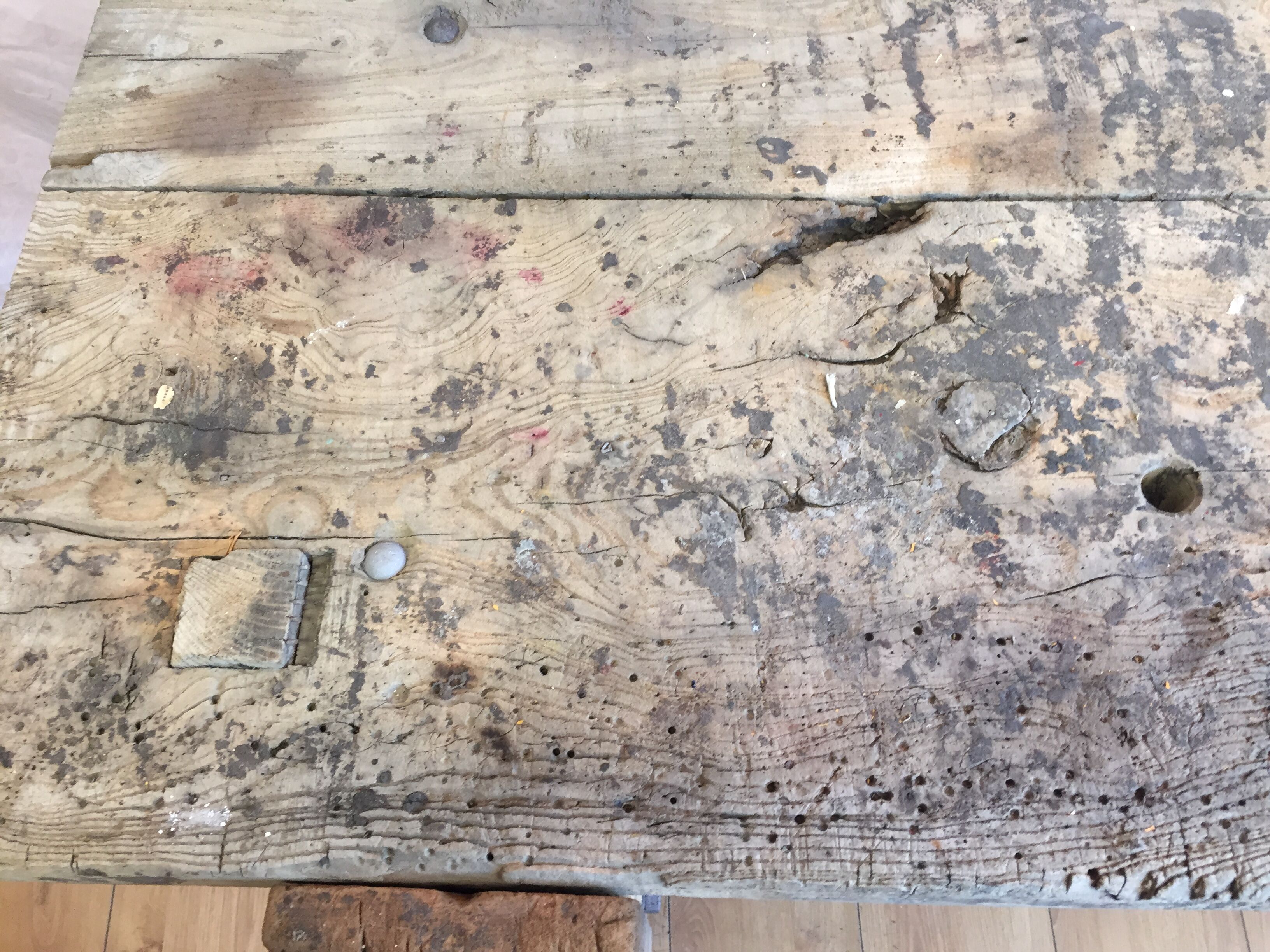 Workbench in chestnut