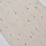 Anatolian Decorative Tribal Hemp Kilim Rug  sku 3652