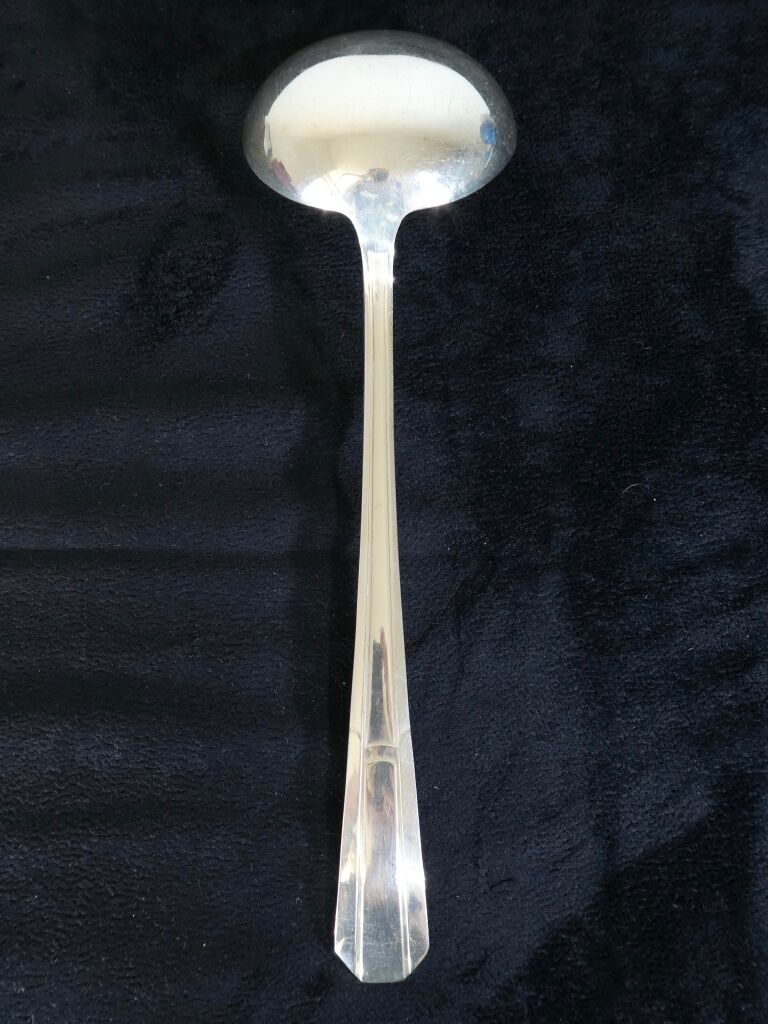 Menagere art deco silver metal Francois Frionnet