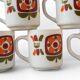 6 vintage mobile mugs