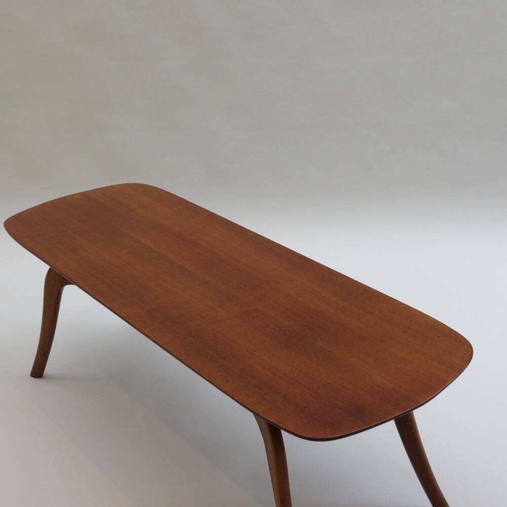 1950s Mid-Century Swedish Mahogany Coffee Table