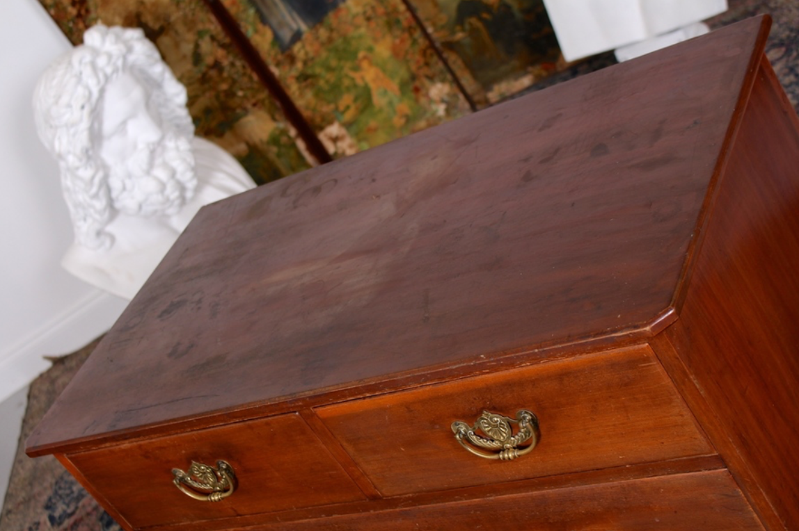 Antique Victorian 19th century mahogany pine Dresser