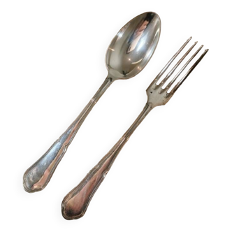 Langlois Goldsmith silver plated cutlery set