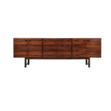 Midcentury Danish sideboard with 6 doors in rosewood 1960s