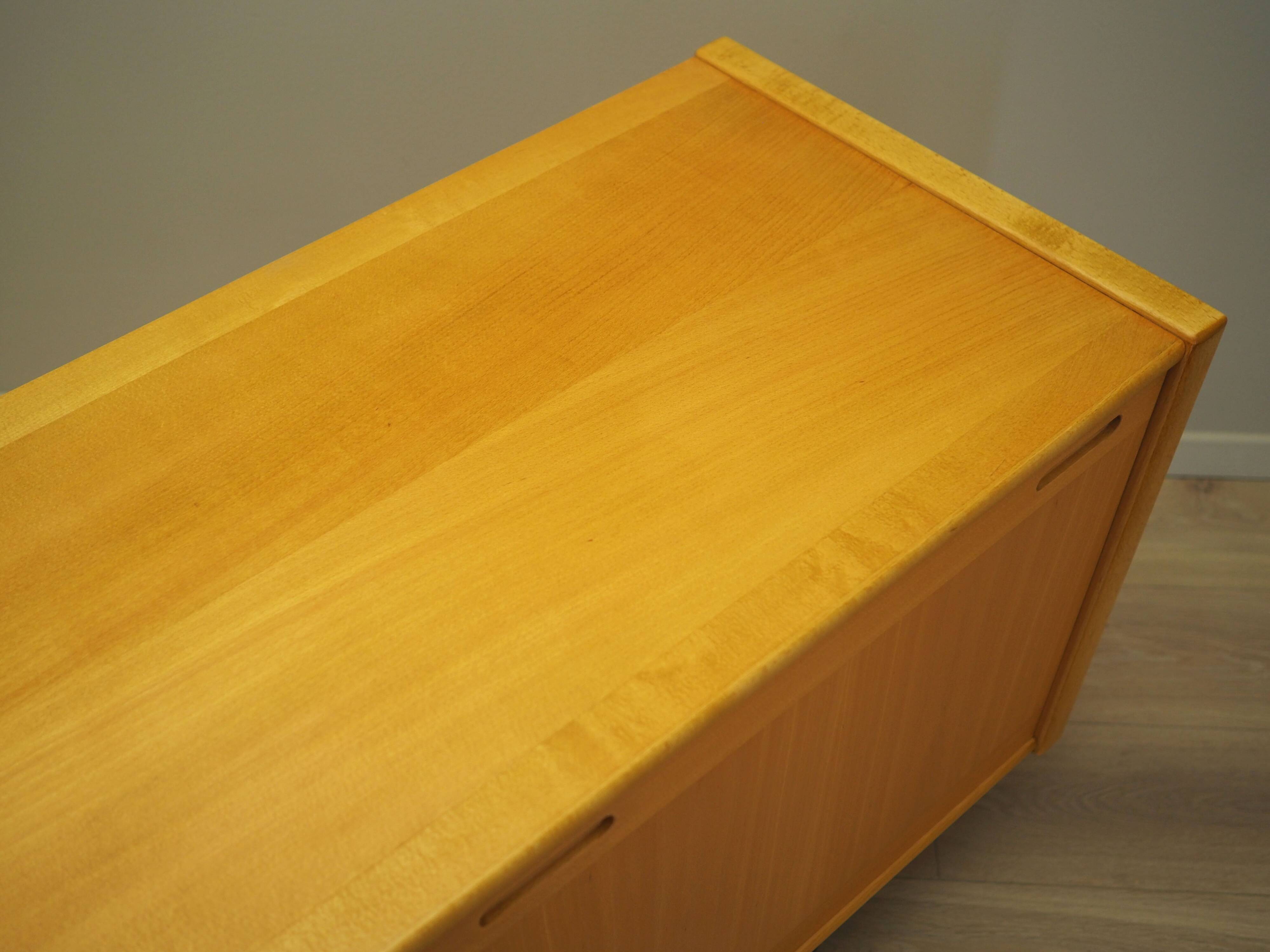 Beech sideboard, Danish design, 1970s, production: Skovby Møbelfabrik