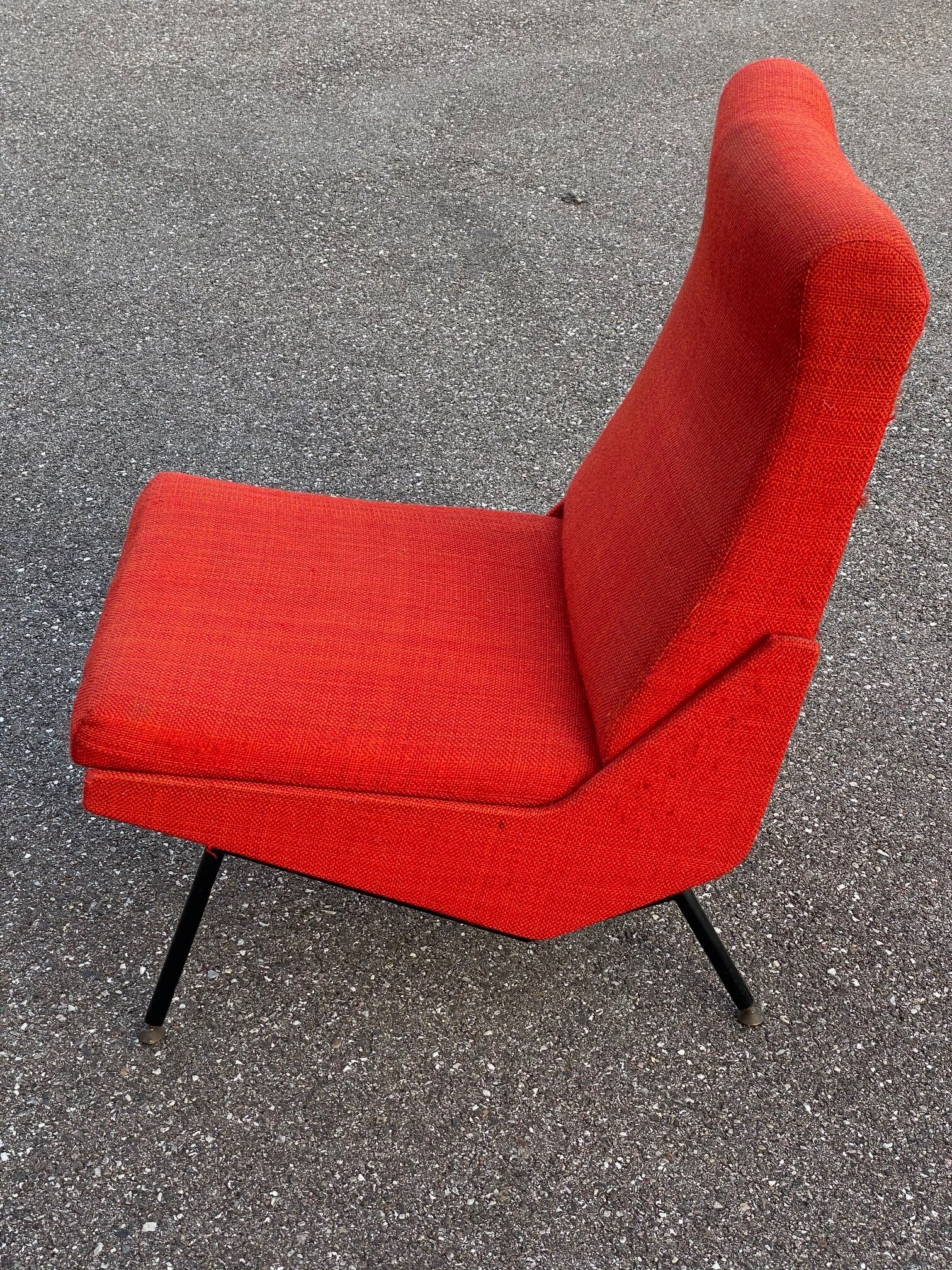 Troika armchair, Paul Geoffroy design, published by Airborne, 1960