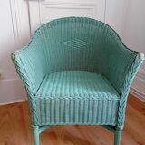 Rattan armchair