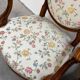Pair of Louis XVI medallion armchairs